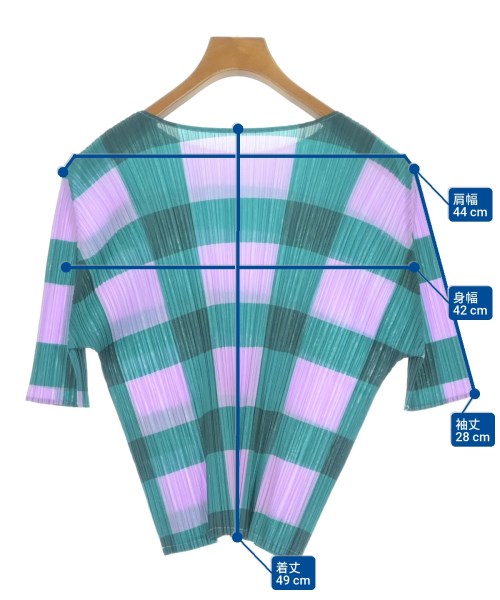 PLEATS PLEASE（プリーツプリーズ）ブラウス 緑 サイズ:3(L位) レディース/2200629233072