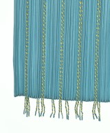 PLEATS PLEASE（プリーツプリーズ）ひざ丈スカート 青 サイズ:5(XXL位) レディース/2200629233096