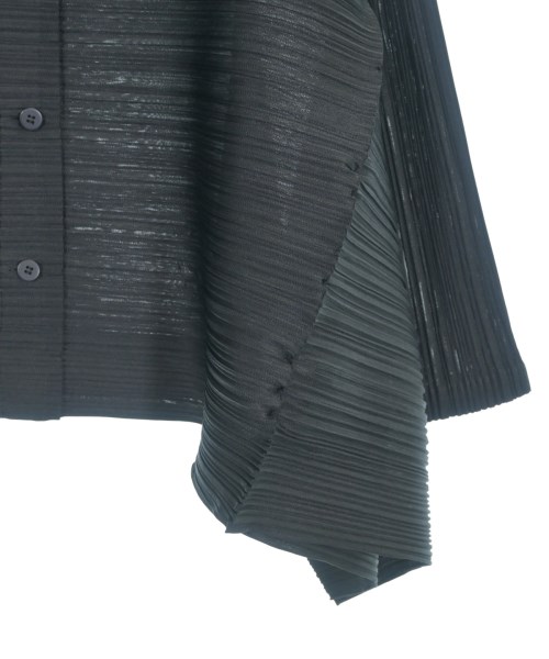 PLEATS PLEASE（プリーツプリーズ）ブラウス 黒 サイズ:3(L位) レディース/2200624351023