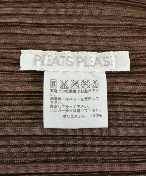 PLEATS PLEASE（プリーツプリーズ）カジュアルシャツ 茶 サイズ:-(M位) レディース/2200638207118