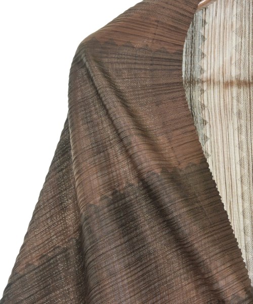 PLEATS PLEASE（プリーツプリーズ）カジュアルシャツ 茶 サイズ:-(M位) レディース/2200638207118