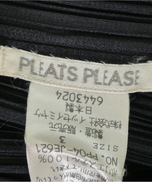 PLEATS PLEASE（プリーツプリーズ）カジュアルシャツ 紺 サイズ:3(L位) レディース/2200626508135