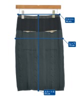 PLEATS PLEASE（プリーツプリーズ）ひざ丈スカート 紺 サイズ:3(L位) レディース/2200639829159