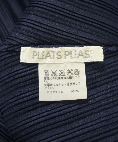 PLEATS PLEASE（プリーツプリーズ）ブラウス 紺 サイズ:3(L位) レディース/2200640402082