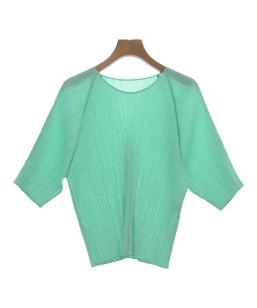 PLEATS PLEASE(プリーツプリーズ)ブラウス 緑 サイズ:3(L位)/2200640651046