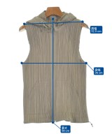 PLEATS PLEASE（プリーツプリーズ）ベスト ベージュ サイズ:3(L位) レディース/2200641298028