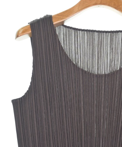 PLEATS PLEASE（プリーツプリーズ）ブラウス 茶 サイズ:3(L位) レディース/2200641329081