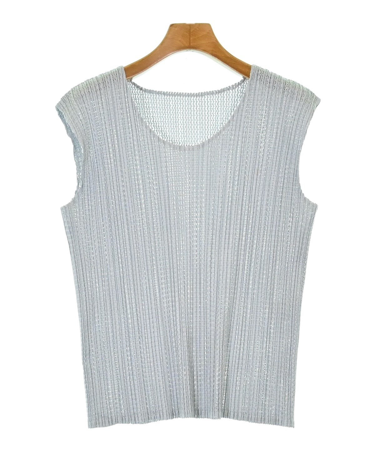 PLEATS PLEASEプリーツプリーズ 半袖Tシャツ ライトグレー PLEATS PLEASEプリーツプリーズ 半袖Tシャツ ライトグレー PLEATS