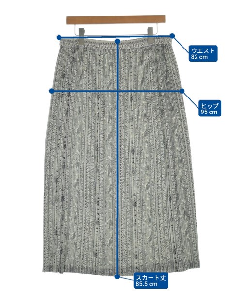 PLEATS PLEASE（プリーツプリーズ）ロング・マキシ丈スカート 黒 サイズ:3(L位) レディース/2200641444050