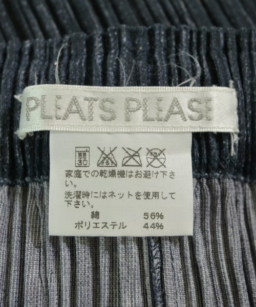 PLEATS PLEASE（プリーツプリーズ）ロング・マキシ丈スカート 紺 サイズ:2(M位) レディース/2200641575013