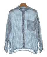 PLEATS PLEASE（プリーツプリーズ）カジュアルシャツ 青 サイズ:F レディース/2200641675119