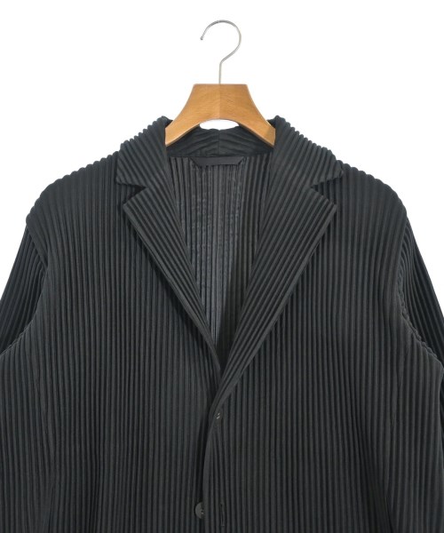 PLEATS PLEASE（プリーツプリーズ）テーラードジャケット 黒 サイズ:1(S位) メンズ/2200641767036