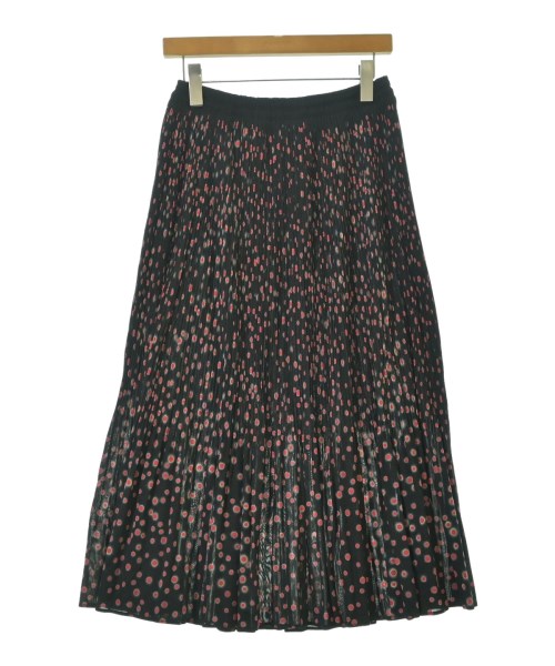 PLEATS PLEASE(プリーツプリーズ)ロング・マキシ丈スカート 黒 サイズ:4(XL位)/2200641948039