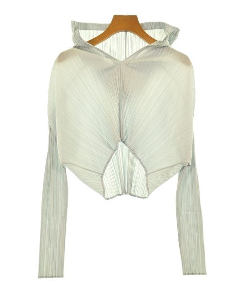 PLEATS PLEASE(プリーツプリーズ)ブラウス 青 サイズ:3(L位)/2200643215047