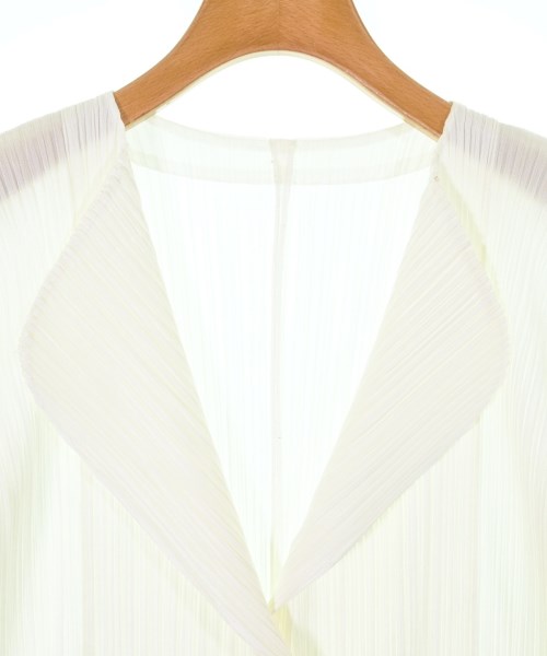 PLEATS PLEASE（プリーツプリーズ）カジュアルシャツ 白 サイズ:3(L位) レディース/2200643629066