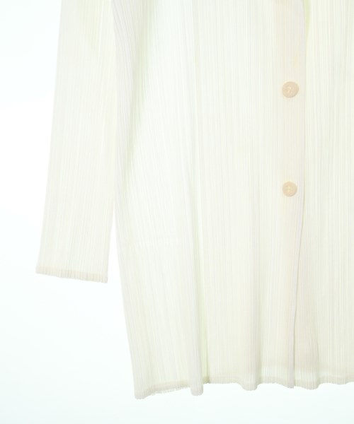 PLEATS PLEASE（プリーツプリーズ）カジュアルシャツ 白 サイズ:3(L位) レディース/2200643629066