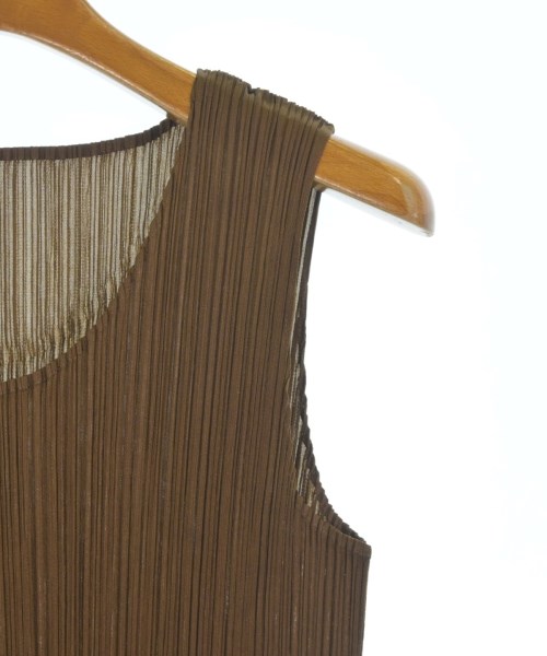 PLEATS PLEASE（プリーツプリーズ）ブラウス 茶 サイズ:3(L位) レディース/2200643629097