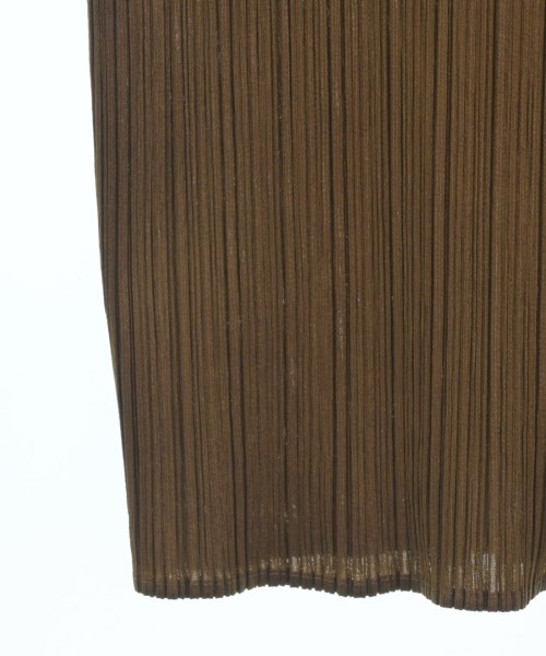 PLEATS PLEASE（プリーツプリーズ）ブラウス 茶 サイズ:3(L位) レディース/2200643629097