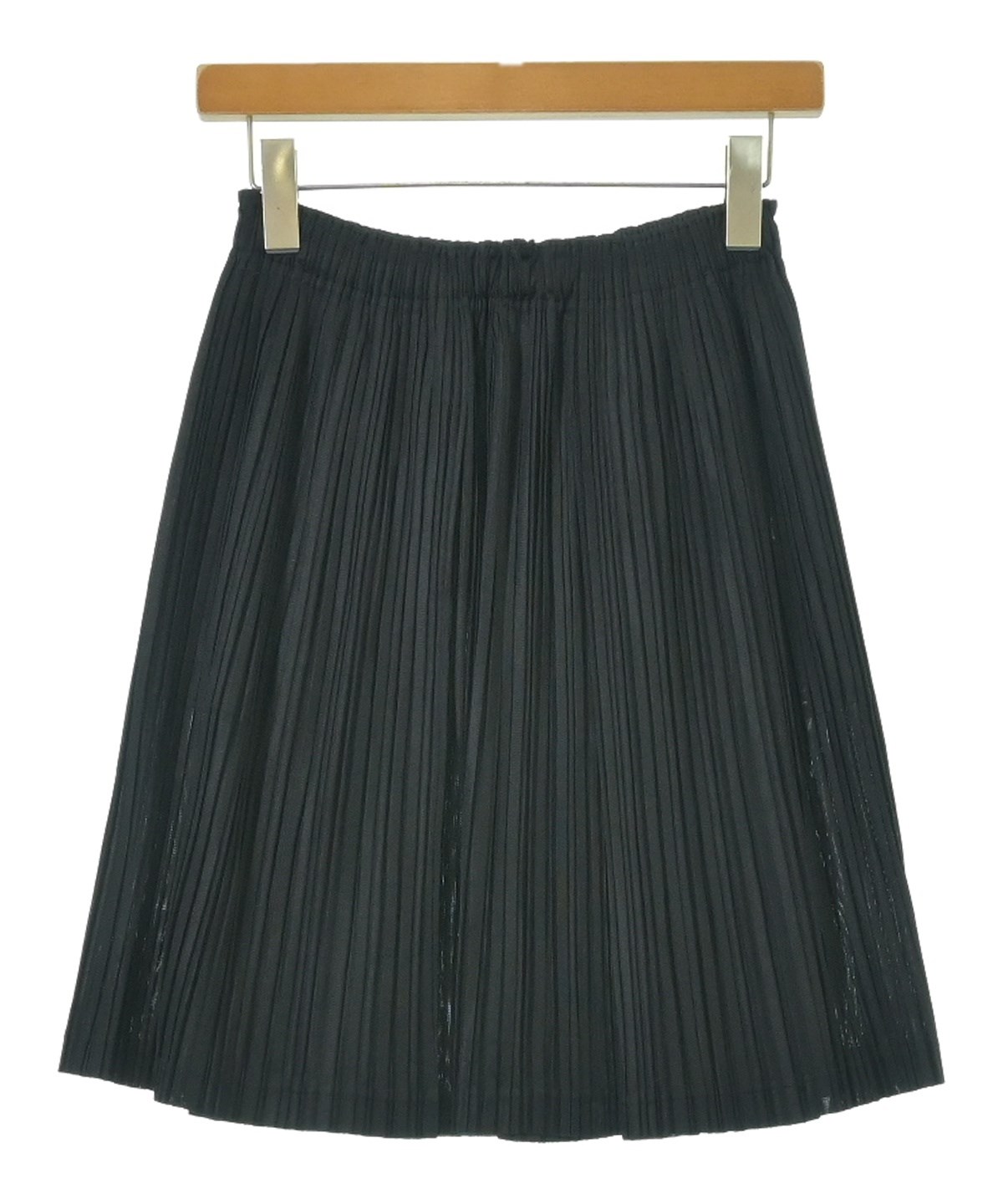 PLEATS PLEASE（プリーツプリーズ）ミニスカート 黒 サイズ:1(S