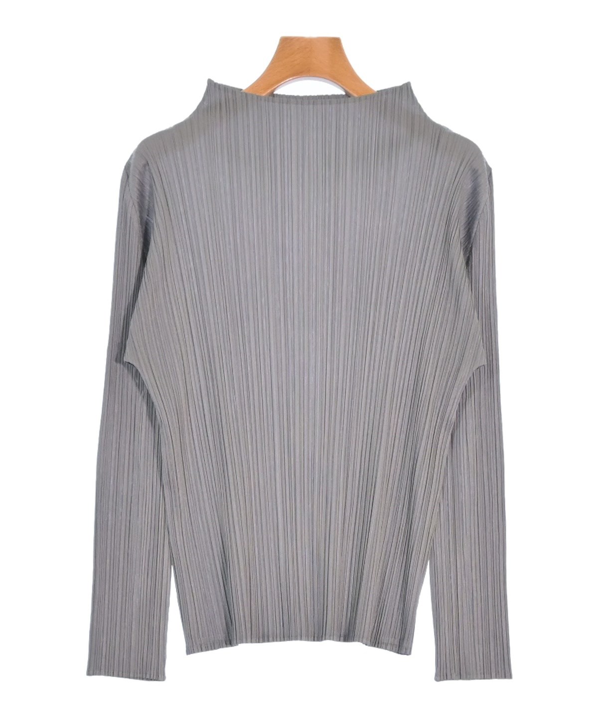PLEATS PLEASE（プリーツプリーズ）ブラウス グレー サイズ:3(L