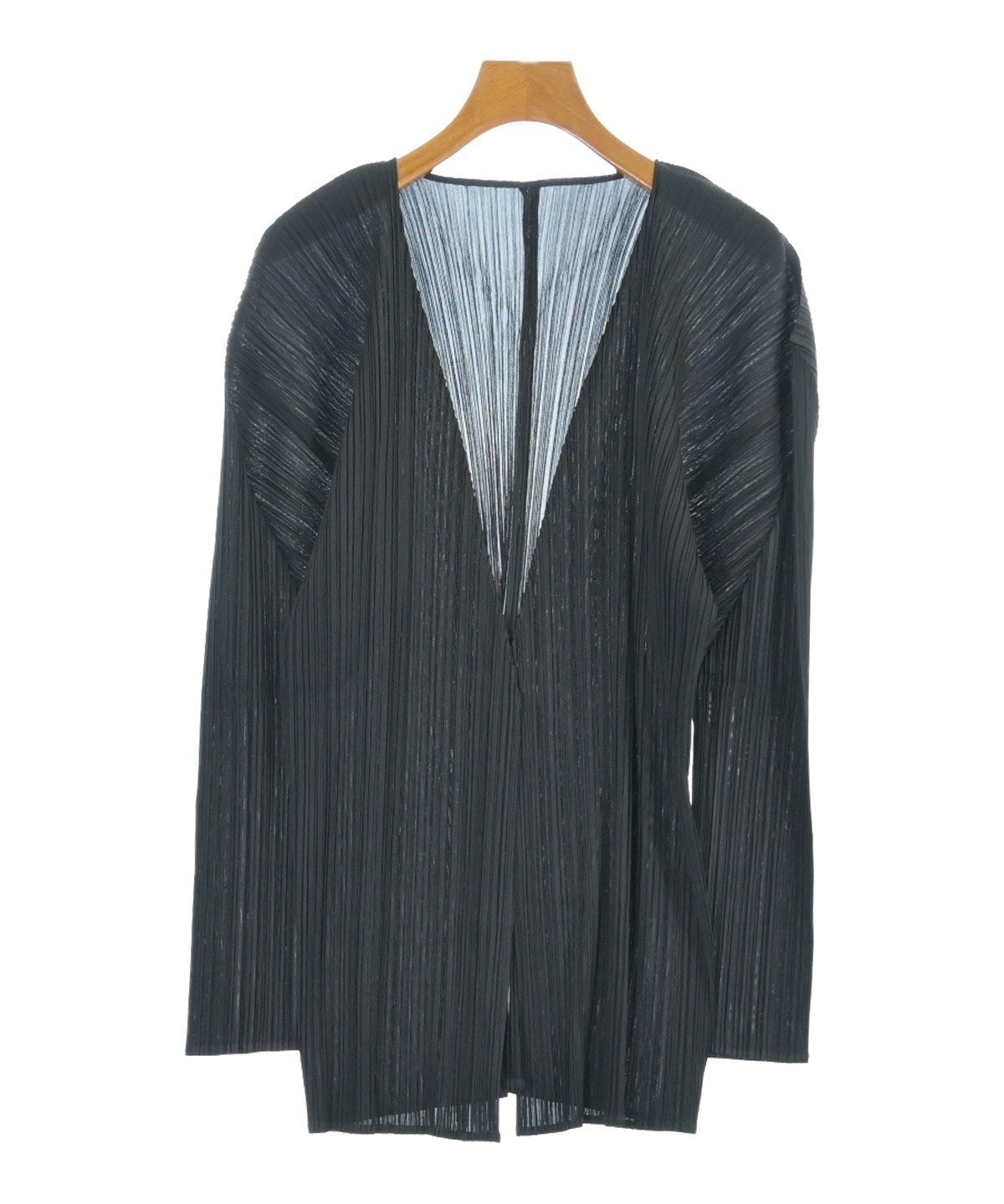 PLEATS PLEASE ブラウス レディース プリーツプリーズ 中古　古着 PLEATS PLEASE プリーツプリーズ ブラウス L グレー 【古着