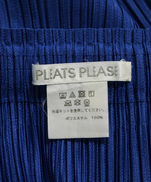 PLEATS PLEASE（プリーツプリーズ）ロング・マキシ丈スカート 青 サイズ:3(L位) レディース/2200621459029