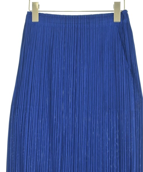 PLEATS PLEASE（プリーツプリーズ）ロング・マキシ丈スカート 青 サイズ:3(L位) レディース/2200621459029