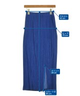 PLEATS PLEASE（プリーツプリーズ）ロング・マキシ丈スカート 青 サイズ:3(L位) レディース/2200621459029
