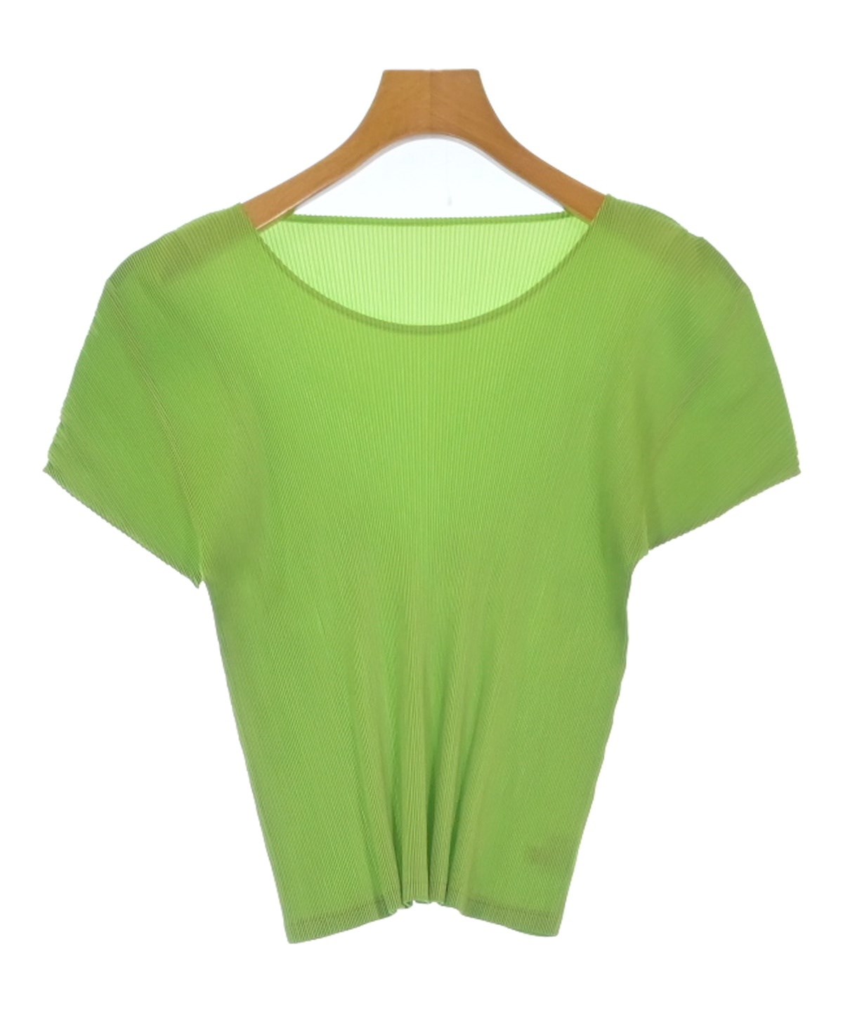 PLEATS PLEASE（プリーツプリーズ）ブラウス 緑 サイズ:3(L位