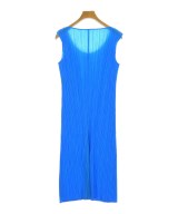 PLEATS PLEASE（プリーツプリーズ）ワンピース 青 サイズ:2(M位) レディース/2200612970014