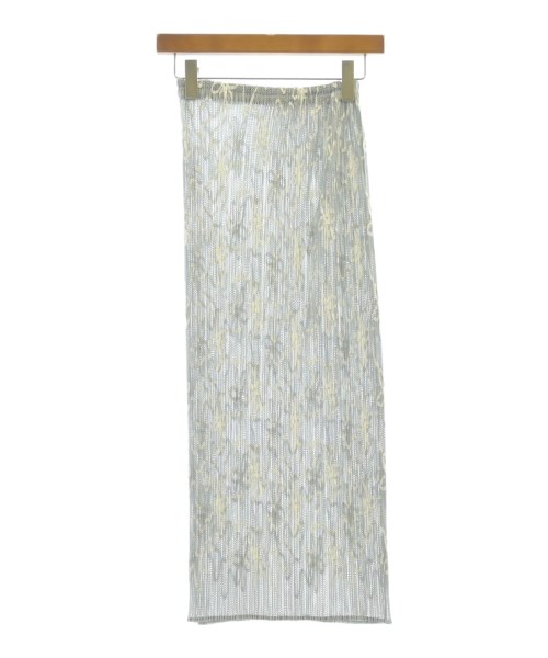 PLEATS PLEASE（プリーツプリーズ）ロング・マキシ丈スカート グレー サイズ:1(S位) レディース/2200622989105