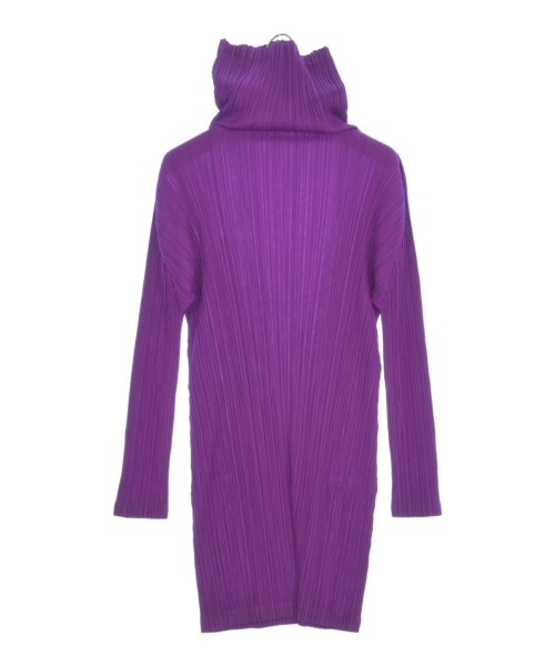 PLEATS PLEASE（プリーツプリーズ）ワンピース 紫 サイズ:3(L位) レディース/2200623046036