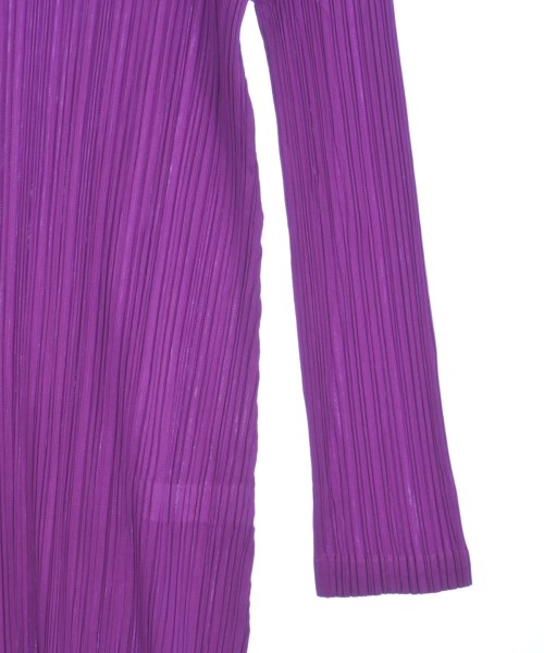 PLEATS PLEASE（プリーツプリーズ）ワンピース 紫 サイズ:3(L位) レディース/2200623046036