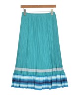 PLEATS PLEASE（プリーツプリーズ）ひざ丈スカート 緑 サイズ:3(L位) レディース/2200623707098