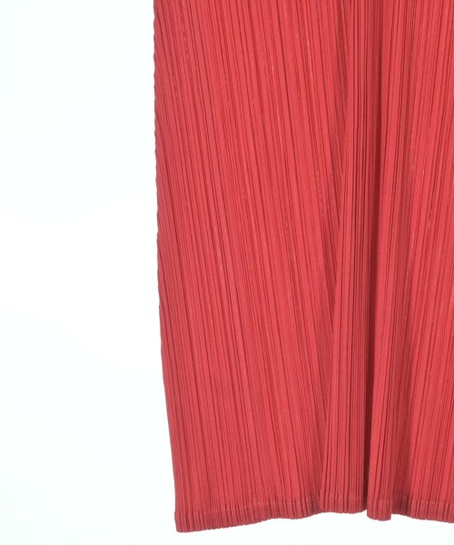 PLEATS PLEASE（プリーツプリーズ）ワンピース 赤 サイズ:3(L位) レディース/2200624230021