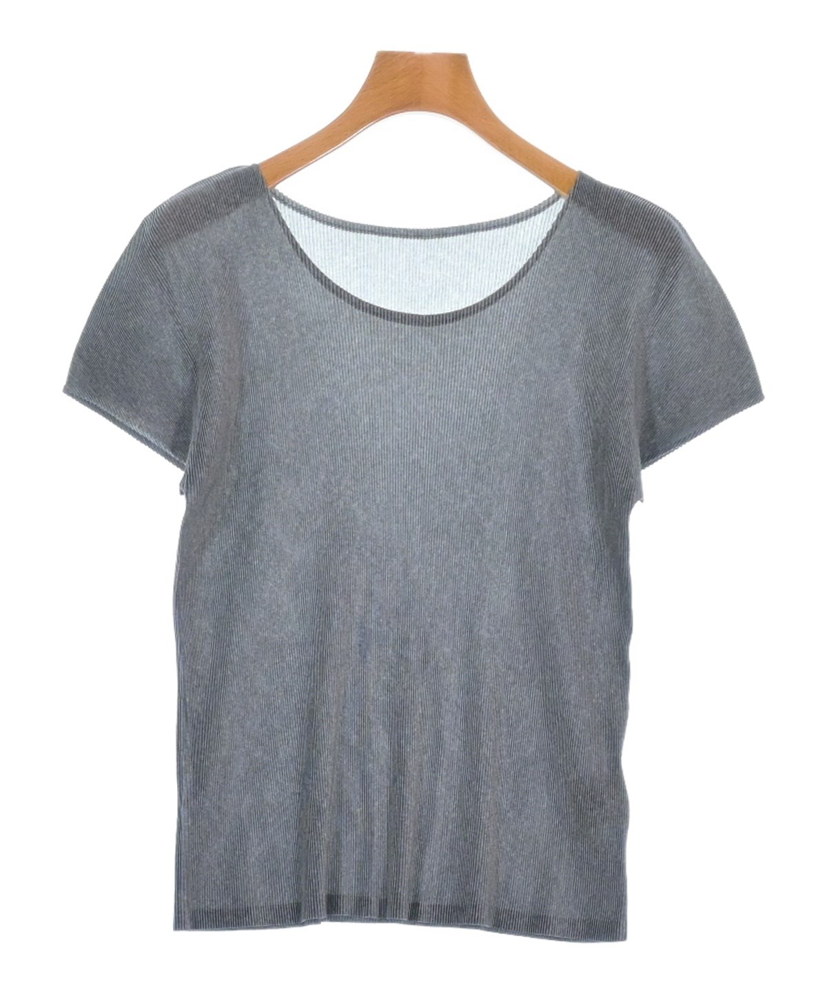 PLEATS PLEASE（プリーツプリーズ）ブラウス グレー サイズ:-(XS位