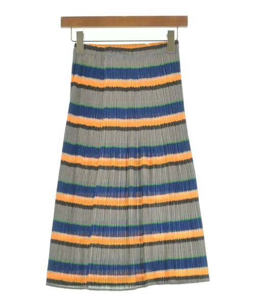 PLEATS PLEASE（プリーツプリーズ）ひざ丈スカート グレー サイズ:2(M位) レディース/2200626974152