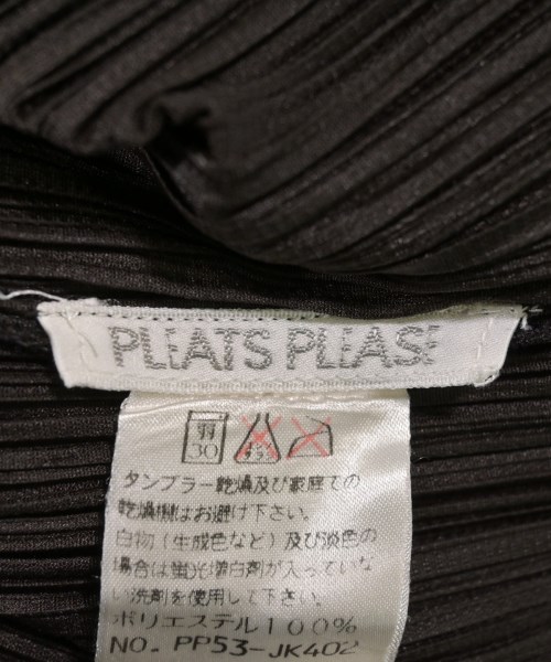 PLEATS PLEASE（プリーツプリーズ）ブラウス 茶 サイズ:4(XL位) レディース/2200627487019
