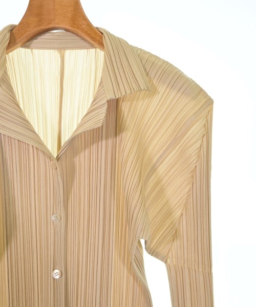 PLEATS PLEASE（プリーツプリーズ）ブラウス ベージュ サイズ:4(XL位) レディース/2200627487026