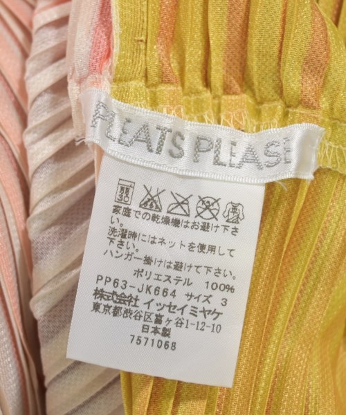 PLEATS PLEASE（プリーツプリーズ）カジュアルシャツ オレンジ サイズ:3(L位) レディース/2200628398031