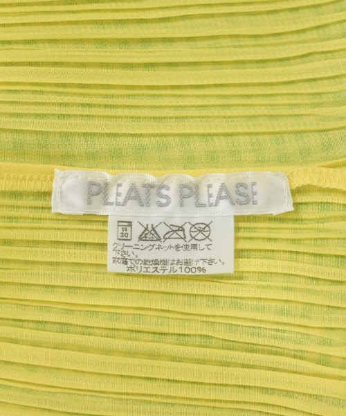 PLEATS PLEASE（プリーツプリーズ）カジュアルシャツ 黄 サイズ:3(L位) レディース/2200629801110