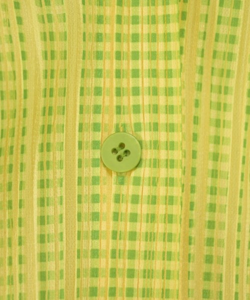 PLEATS PLEASE（プリーツプリーズ）カジュアルシャツ 黄 サイズ:3(L位) レディース/2200629801110