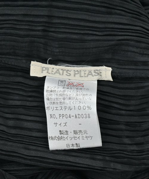 PLEATS PLEASE（プリーツプリーズ）ストール 黒 サイズ:- レディース/2200630636046