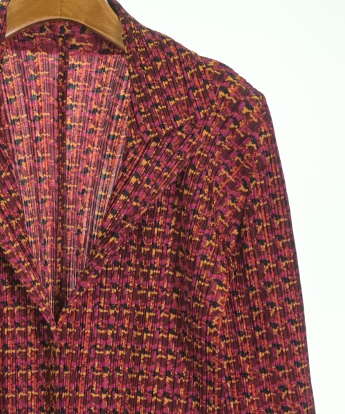 PLEATS PLEASE（プリーツプリーズ）カジュアルジャケット 紫 サイズ:3(L位) レディース/2200631925095