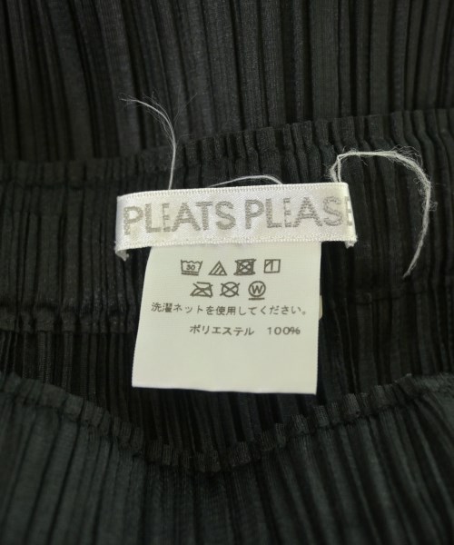 PLEATS PLEASE（プリーツプリーズ）ひざ丈スカート 黒 サイズ:3(L位) レディース/2200616849057