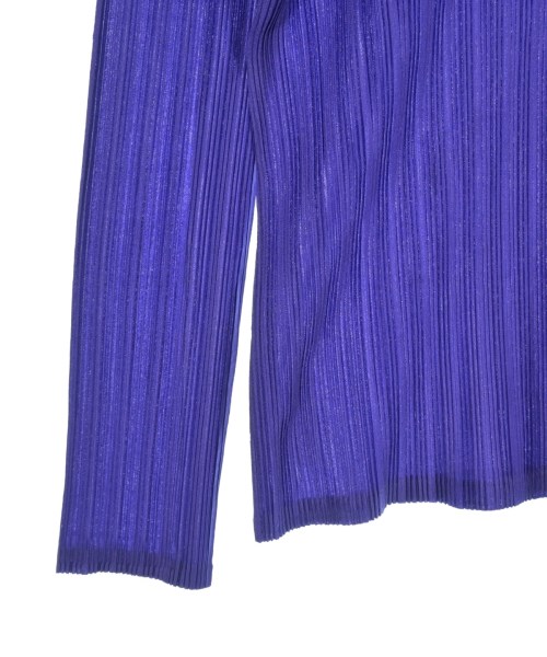 PLEATS PLEASE（プリーツプリーズ）カジュアルシャツ 紫 サイズ:3(L位) レディース/2200620010023