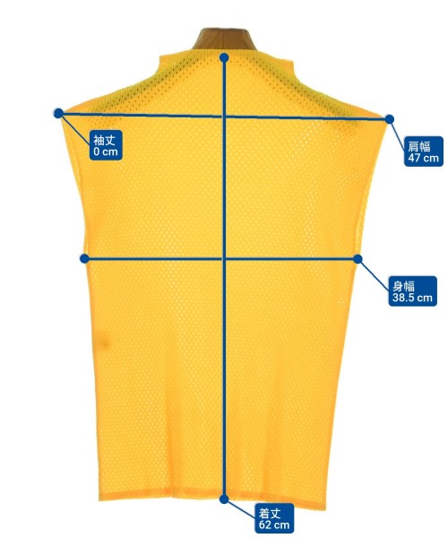 PLEATS PLEASE（プリーツプリーズ）カジュアルシャツ 黄 サイズ:3(L位) レディース/2200631329022