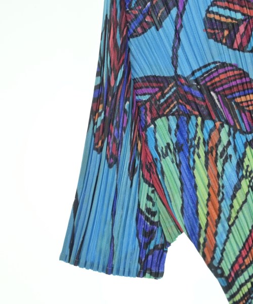 PLEATS PLEASE（プリーツプリーズ）カジュアルシャツ 青 サイズ:3(L位) レディース/2200631329039