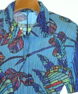 PLEATS PLEASE（プリーツプリーズ）カジュアルシャツ 青 サイズ:3(L位) レディース/2200631329039