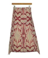 PLEATS PLEASE（プリーツプリーズ）ロング・マキシ丈スカート 赤 サイズ:3(L位) レディース/2200631329046